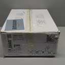 Ceiling Fans with Lights, 46 inch Modern Black Low Profile Ceiling Fan with Light and Remote App Control, Flush Mount, Quiet DC Reversible, Dim Led Ceiling Fan for Bedroom Kitchen Indoor/Outdoor Patio