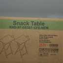 VECELO KHD-XF-DST01-CFE Foldable TV Tray Portable Wooden Snack Table