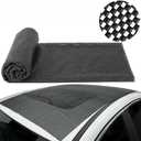 Non-Slip Trunk Mat, Black Mesh Car Cargo Liner Protector, Universal Fit for Car Roof, Floor, Tables, 47x36 Inch, Cuttable Design