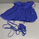 Lingerie for Women Sexy Lace Babydoll Mesh Chemise Boudoir Nighty with Garter Belt S