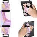 CoBak Secure Hand Strap for Kindle and Tablets - Versatile and Lightweight Finger Grip Holder for 6-7.5" Kindle, for Kobo, for Lenovo, for Sony E-Book Tablet - High Elasticity, Amethyst Veil
