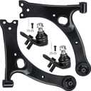 Front Lower Control Arm with Ball Joint for Toyota Corolla 2003-2008 for Toyota Celica 2000-2005 Passenger Driver Side Suspension Kit K640361 K640360 K90309