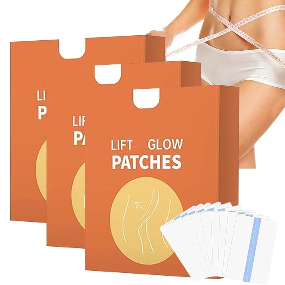 30Pcs Heynip Thigh Lift Tape, Cellulite Tape for Legs Thigh Lift, Thigh Tape Lifting Invisible, Waterproof Body Leg Tape for Sagging Skin, Tummy Arms, Lift and Glow Patches Legs for Women