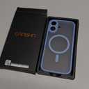 CANSHN Magnetic for iPhone 17 Case, Upgraded [Full Camera Protection] [Compatible with Magsafe] [Translucent Matte] Shockproof Protective Phone Case for iPhone 17 - Light Blue (iPhone 17 (6.3 Inch,2 Lens))