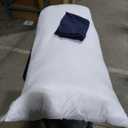 Memory Foam Body Pillow 20x54 Inch Long Bed Pillow Blue