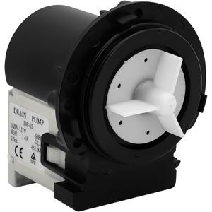 4681EA2001T Washer Drain Pump Motor Replacement for OEM Kenmore & LG,4681EA1007G 4681EA1007D AP5328388,Fits WM2101HW WM3270CW WM3431HS WM3770HVA Washing Machines,High-Density Silicon Steel Sheet