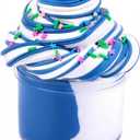 Generic Blue Butter Slime, Super Soft & Non-Sticky, DIY Slime Kit for Girls & Boys, Kids Party Favors, Toy