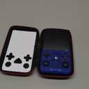 R36MAX Retro Gaming Console, Retro Handheld Games Console with 64GB TF Card, Portable Hand Held Open Source Linux System, 4.0 inch IPS HD Screen Video Game Consoles, 4000mAh Battery (Blue)