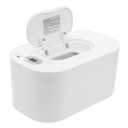 Toyvian 1 Set Warmer Bottle Warmer Portable Baby Wipes Case Heating Wipes Machine Wet Tissue Warmer Constant Temperature Wet Towel Warmer White Polypropylene (pp USB (20x8.5cm)