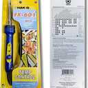Soldering Iron Kit for Stained Glass Includes Hakko FX-601-02 (67W) Adjustable Temperature Soldering Iron, Amerway 60/40 1LB Solder, Tigers Eye Gel Flux 8oz & Flux Brush Hobby & DIY Kit
