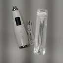 Facial Pore Blackhead Remover Vacuum - Fore Cleaner and Blackhead Extractor with 3 Adjustable Suction Levels - 5 Probes - Pore Vacuum Kit for Women&Men (White)