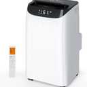 Inverter 16000BTU Portable Air Conditioners with Remote, Free Stand Cooling Portable AC Unit for Room up to 800 sq.ft, with Dehumidifier & Fan, Dual Hose, Quiet Sleep Mode(42dB), Windows Kit