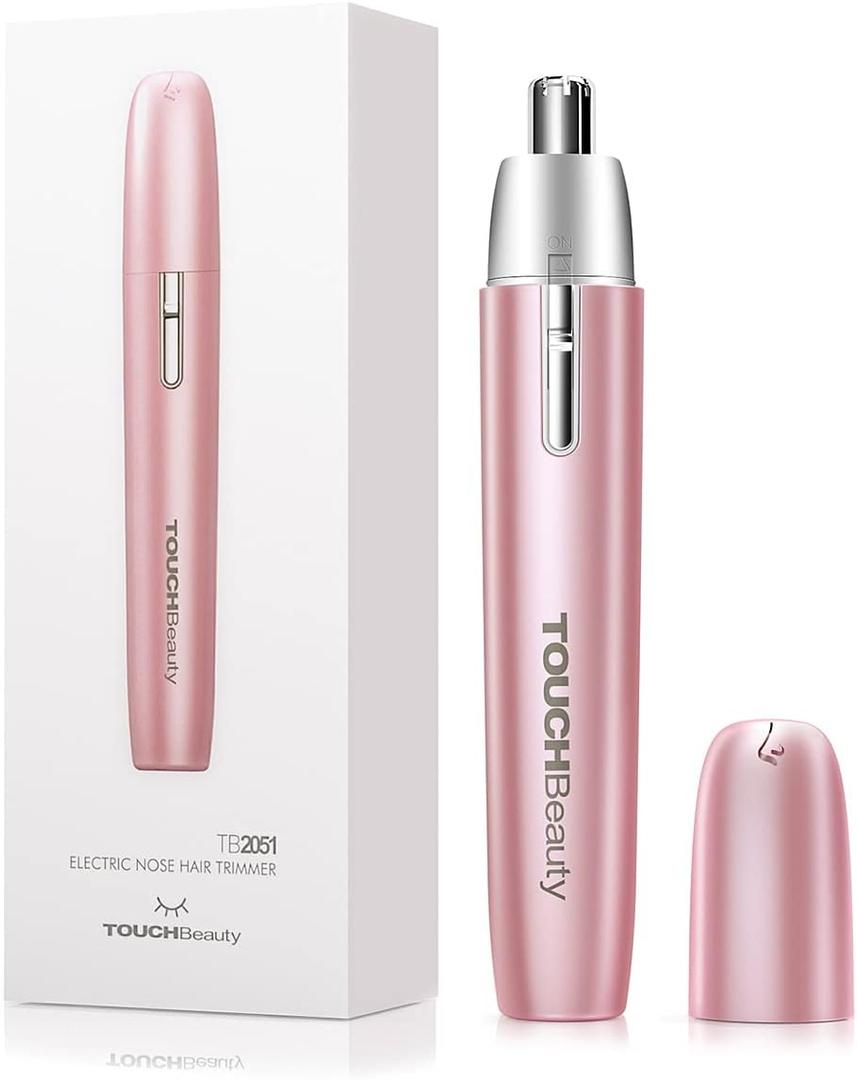TOUCHBeauty Portable Ear Nose Hair Trimmer for Women 14500RPM Faster Motor Painless Safe Trimming System Mini Sized Battery Powered 2051 TOUCHBeauty Portable Ear Nose Hair Trimmer for Women 14500RPM Faster Motor Painless Safe Trimming System Mini Sized Battery Powered 2051
