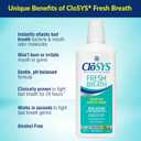 CloSYS Mouthwash, 32 Ounce, 2 Count, Fresh Breath Mouthwash, Gentle Mint, Alcohol Free, Dye Free, pH Balanced Mouth Wash, Helps Soothe Entire Mouth, Fights Bad Breath