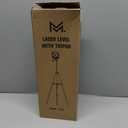 Laser Level with Tripod, 100 feet Green Cross Line Self Rotary Leveling Laser Level, 4 Brightness Adjustment, Manual Self leveling and Pulse Mode,IP54 Waterproof Battery Carrying Bag Included