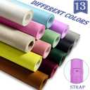 Large Desk Mat 35.4" x 17", PU Leather Desk Pad Protector, Non-Slip Large Mouse Pad for Desk, Waterproof Computer Desk Mat, Office Desk Pad for Keyboard Mouse, Desk Writing Mat (Burgundy)