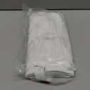 uxcell Soft Microfiber Body Pillow Cover with Zipper Closure, Long Pillow Cases for Body Pillows Weave for 90 GSM Polyester, White Body (20"x54")