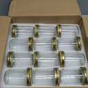 SPANLA Mason Jars 8 Oz, 24 Pack Canning Jars 8 Oz Jelly Jars With Regular Lids and Bands, Half Pint Glass Jars Ideal for Jam, Honey, Wedding Favors, Shower Favors