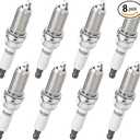 Iridium Spark Plugs 8 Pack 4469 LFR5AIX-11 - Compatible with Chrysler Dodge Jeep Ram Infiniti Nissan Fits for 2002 2003 2004 2005 2006 Replaces BY481LFR5A, MZ602090