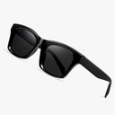 Womens Sunglasses Polarized Square Sun Glasses UV Protection Ladies Shades Retro Chunky Sunnies Black