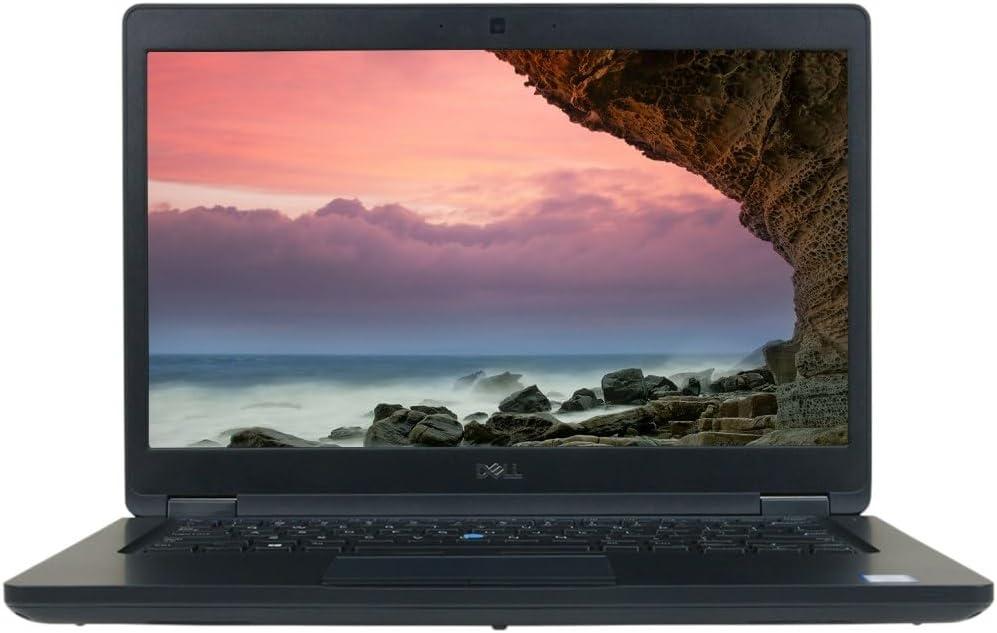 Dell Latitude 5490 14” FHD, Intel Core i5-8350U 1.7GHz, 16GB RAM, 512GB Solid State Drive, Windows 11 Pro 64Bit, CAM, Black 