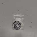 2" Round Push Pull Door Signs (Black) - 1 Set (2pcs)