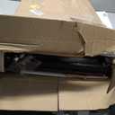 Herture Laundry Hampers with Shelf, Laundry Basket 3 Section, Laundry Sorter with Pull-Out Removable Large 3 Color Bags and Movable Wheels, Metal Frame, 3 x 15.87 Gallons (60L), Rustic Brown PF04XLN