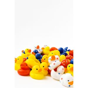 Joyfy 60 Pcs Assortment Rubber Duck Toy Duckies for Kids, Mini Duckie Toys for Baby Bath Shower Toys, Birthday Summer Beach Pool, Party Favors