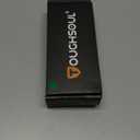 TOUGHSOUL Tactical Flashlight Green Laser Sight Combo, 1450 Lumen Picatinny Rail MLOK Mounted Rechargeable Rifle Flashlight (Green Laser)