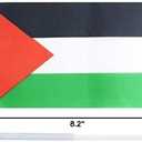 50 Pack Palestine Flag,Hand Held Small Mini Palestinians Stick Round Top National Country Flags,Party Decorations Supplies For Parades,World Cup,Sports Events