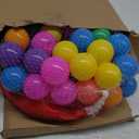 Kids Ball Pit Pop Up Large Tent for Toddlers - Indoor & Outdoor Gift Toys for Infants Girls & Boys, Baby Playpen with Zippered Storage Bag, 50 BallPit Balls Included