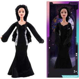 Mother Dolls with Gift Box, 11'' Mother Doll, Black High Heels and Black Hair, Gift for Fans