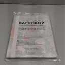 LYCGS 8X6ft Christmas Backdrop Winter Snow Scene Backdrop for Photography Christmas Window Background Xmas Tree & Party Decoration Banner X-171