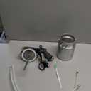 Air Undercoating Spray Gun with Suction Feed Cup & Gauge, 2 Extension Wands 360Straight Spray Hoses, Fluid Film Spray Gun for Truck Bed Liner Spray Coating, Rubberized Undercoat (Gray)