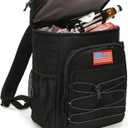 Portable Tactical Backpack Cooler, 25L Storage Long Hours Temperature Retention Outdoor Insulated Cooler Bag, Leakage-Proof Cooler Backpack for Hiking Picnic Camping Beach