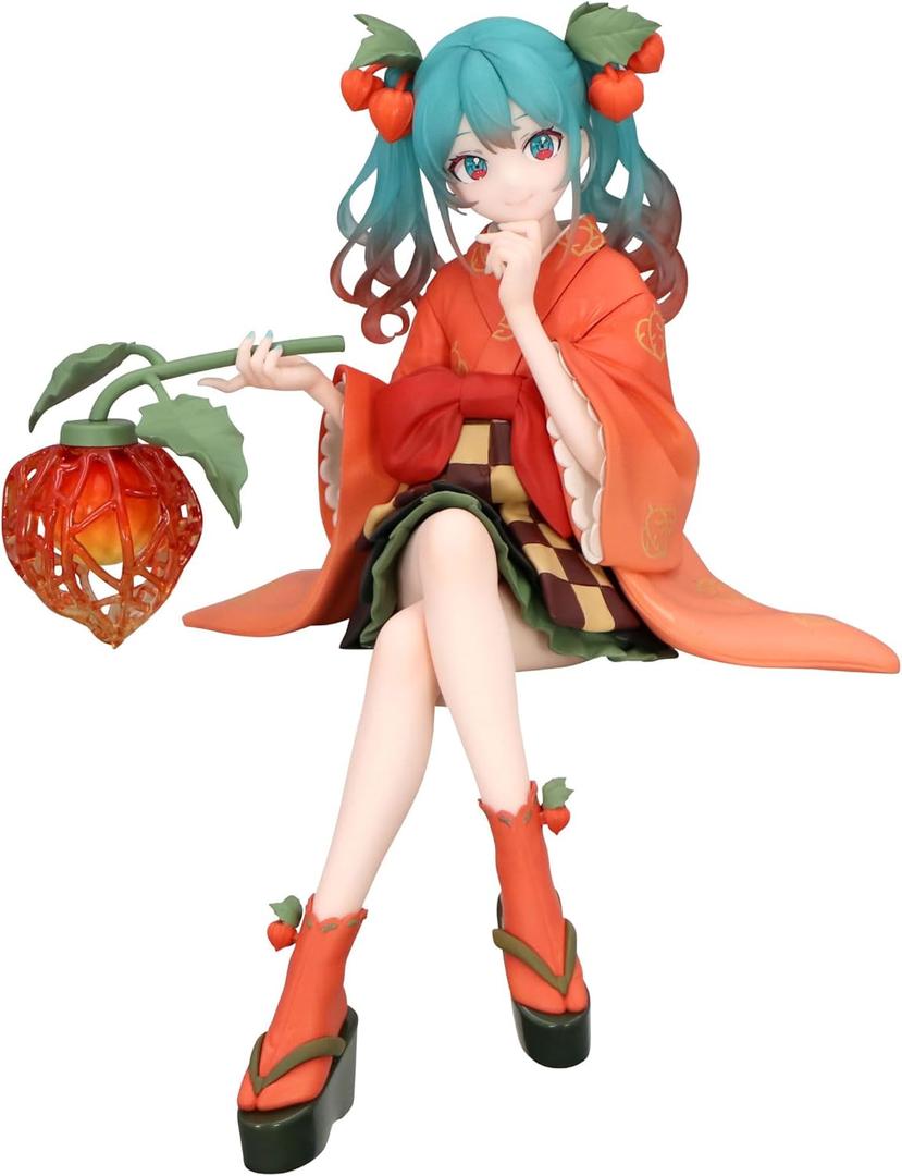 FuRyu Corporation-Hatsune Miku Noodle Stopper Figure -Flower Fairy Winter Cherry-