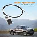 912-100 Hood Latch Release Cable with Handle Assembly Compatible with 1996-2004 Toyota Tacoma, Hood Cable Replaces OEM # 5363004020