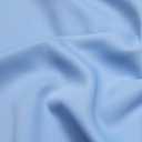 Valances for Windows and Bedroom - Light Sky Blue Rod Pocket Blackout Valances, Pack of 4 (39" W x 20" L)