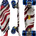 RIMABLE Complete 22 Inches Skateboard, AMERICA