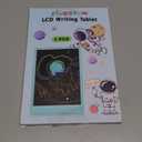 FLUESTON LCD Writing Tablet, 10 Inch Doodle Board Toys Gifts for 3-8 Year Old Girls Boys, Colorful Electronic Board Drawing Pad for Toddler Valentines Gifts for Kids Educational Learning Travel Toy (11"W x 7.5"H, Cute Pink)