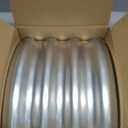 Land Guard Galvanized Raised Garden Bed Kit, Galvanized Planter Raised Garden Boxes Outdoor, Round Large Metal Raised Garden Beds for Vegetables  (221ft, 1-silver)