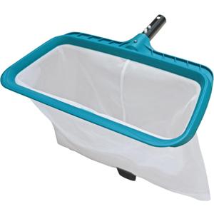 POOLWHALE Professional Pool Skimmer Net, Heavy Duty Swimming Leaf Rake Cleaning Tool with Deep Fine Nylon Mesh Net Bag - Fast Cleaning,Easy Scoop Edge,Debris Pickup Removal (No Pole)