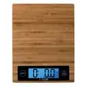 Taylor 382821 Digital Kitchen Scale, 11 Lb, Bamboo
