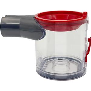 Dust Bin Replacement Parts for Dyson V7 V8 SV10 SV11,Vacuum Cleaner Canister Replacement,Clear Dust Bin Attachments Hold Animal Pet Hair,Prevents Leakage and Restore Suction No.967699-01