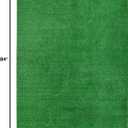 Garland Rug Artificial Grass 5 Ft. X 7 Ft. Large Indoor/Outdoor Area Rug Green -Lush Green, Durable, and Low-Maintenance for Patios, Lawns, and More