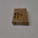 Hyoola 7 Inch Beeswax Taper Candles 12 Pack - Handmade, All Natural, 100% Pure Unscented Bee Wax Candle - Tall, Decorative, Golden Yellow - 7 Hour Burn Time