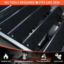 Spirit e310 7636 Flavorizer Bars & 69787 Grill Burner for Weber Spirit and Spirit II 300 Series E310 E320 E330 S310 S320 S330 68950 with Front Control, Grill Parts 15.3" Heat Plate, 18" Burner Tube
