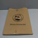 YUHFERA Stove Top Cover for Electric Stove - Silicone Stove Mat for Glass Top, Glass Cooktop Protector For Kitchen, Multi-functional Oven Covers for Electric Stove (Black, 28 x 20)