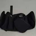 Travel Pillows for Airplanes, Airplane Pillow for Long Flight, Airplane Head Strap with Eye Mask for Sleep, Travel Neck Pillow for Car Road Trip, 360 Support Headrest, Stop Bobblehead, Black