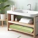 Toddler Bath Tub for Shower, Portable Baby Bathtub, Foldable Kids Bathtub Portable, Travel & Shower Ready, Easy to Clean, Sturdy & Thick, Fits Ages 1-3, Green